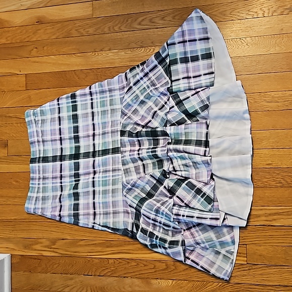 Ann Taylor Hi Low Ruffle Skirt - Picture 4 of 8